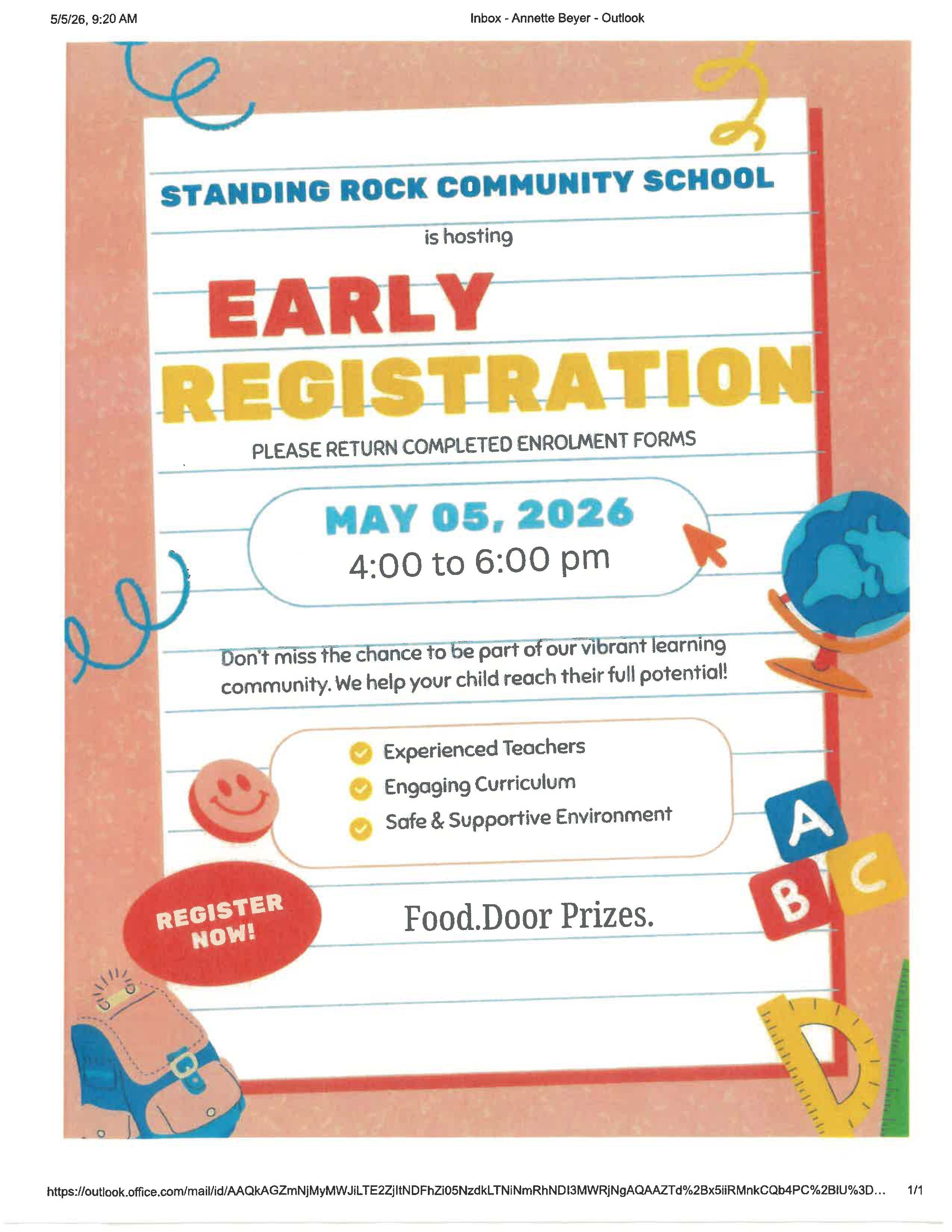 Early Registration